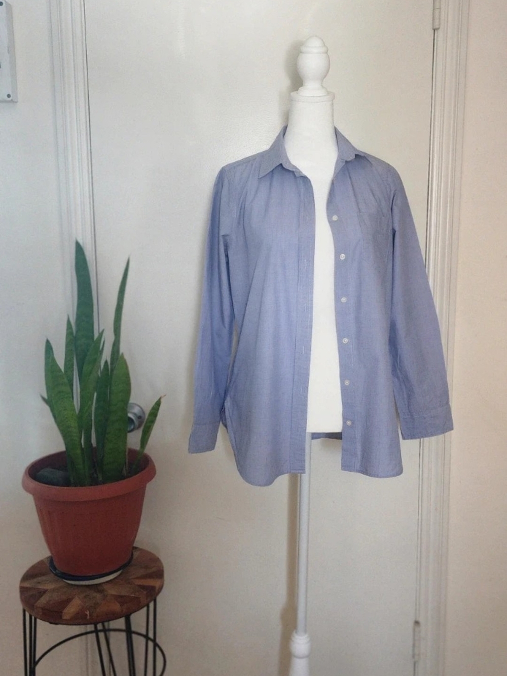 J. Crew Light Blue Men's Shirt Jacket